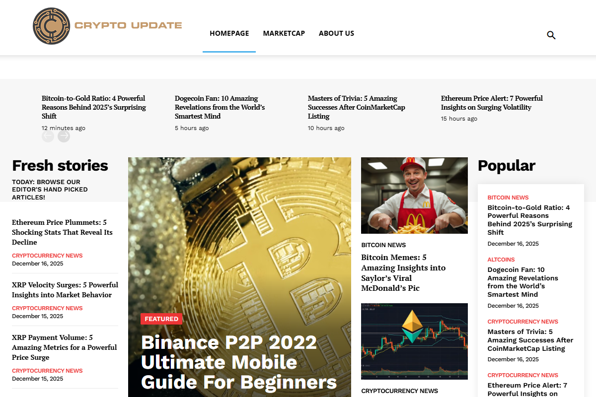 Crypto Update Preview